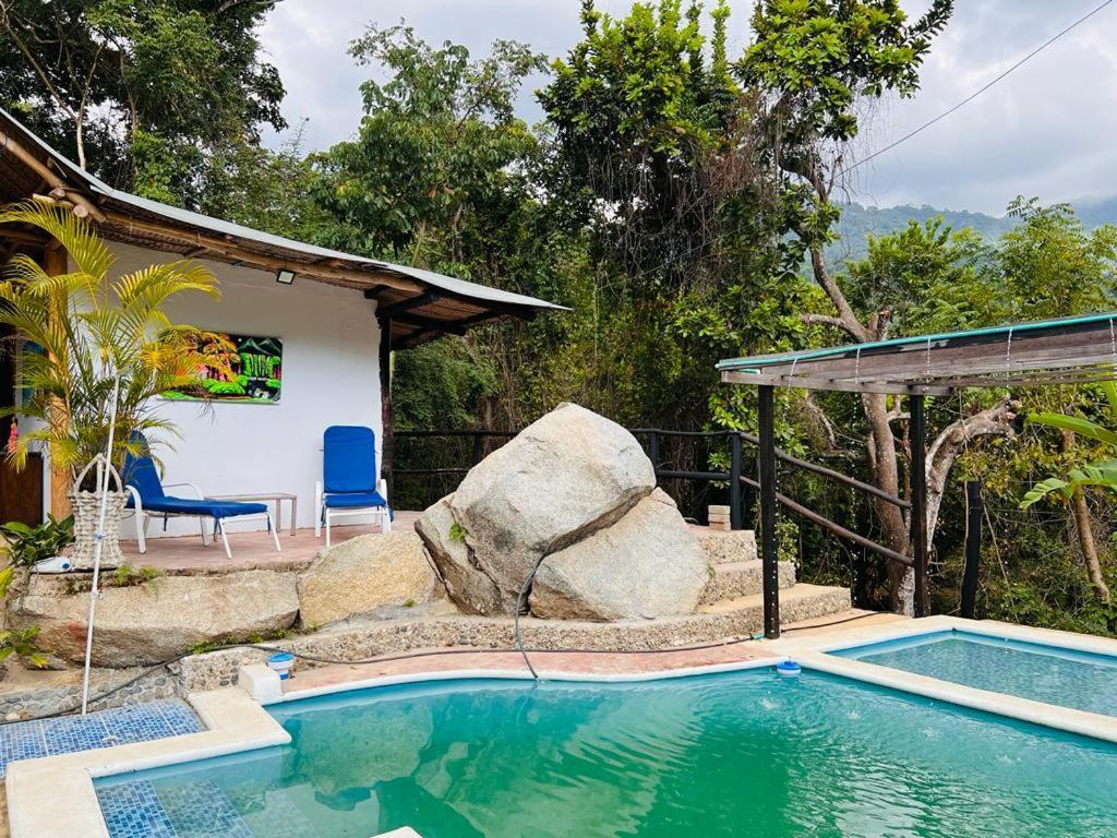 Minca Cabana La Roca Santa Marta  Buitenkant foto