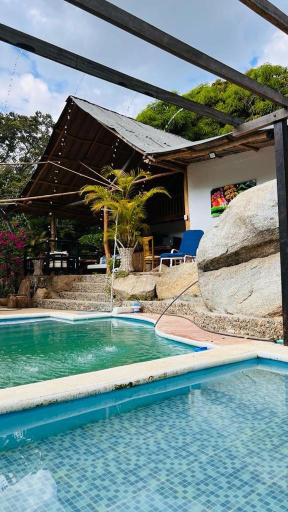 Minca Cabana La Roca Santa Marta  Buitenkant foto