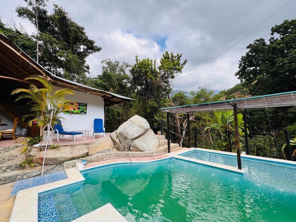 Minca Cabana La Roca Santa Marta  Buitenkant foto